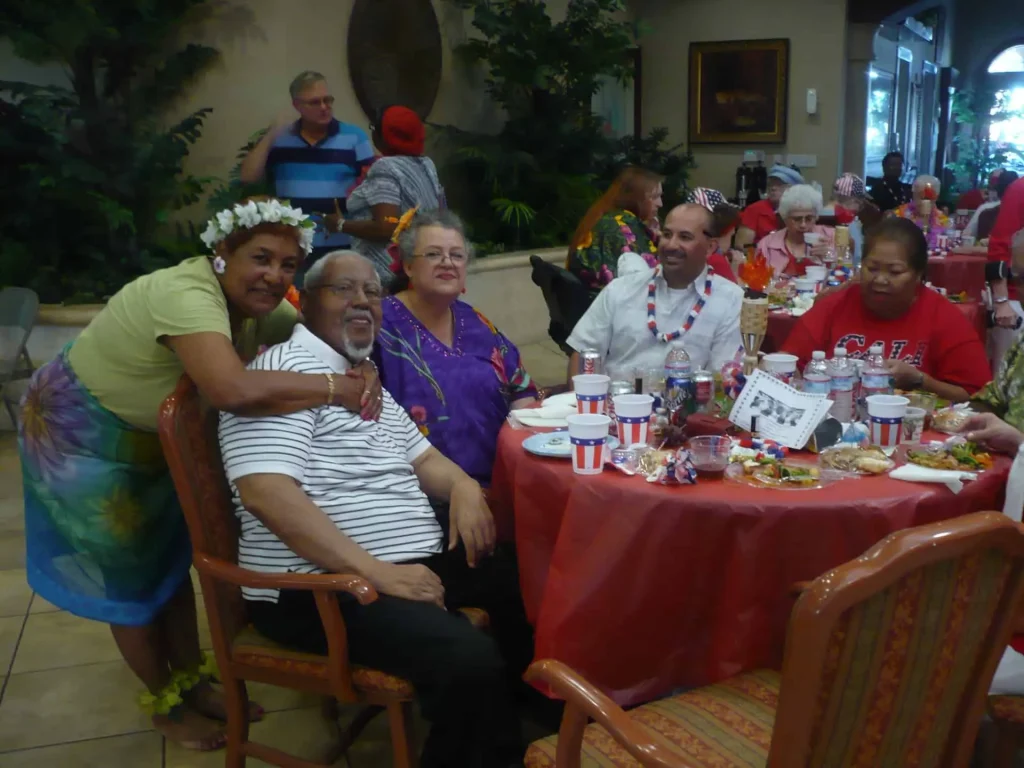 Independence Day potluck at Carefree Senior Living