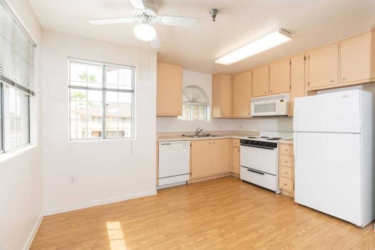 Spacious kitchen and dining area in a Carefree apartment