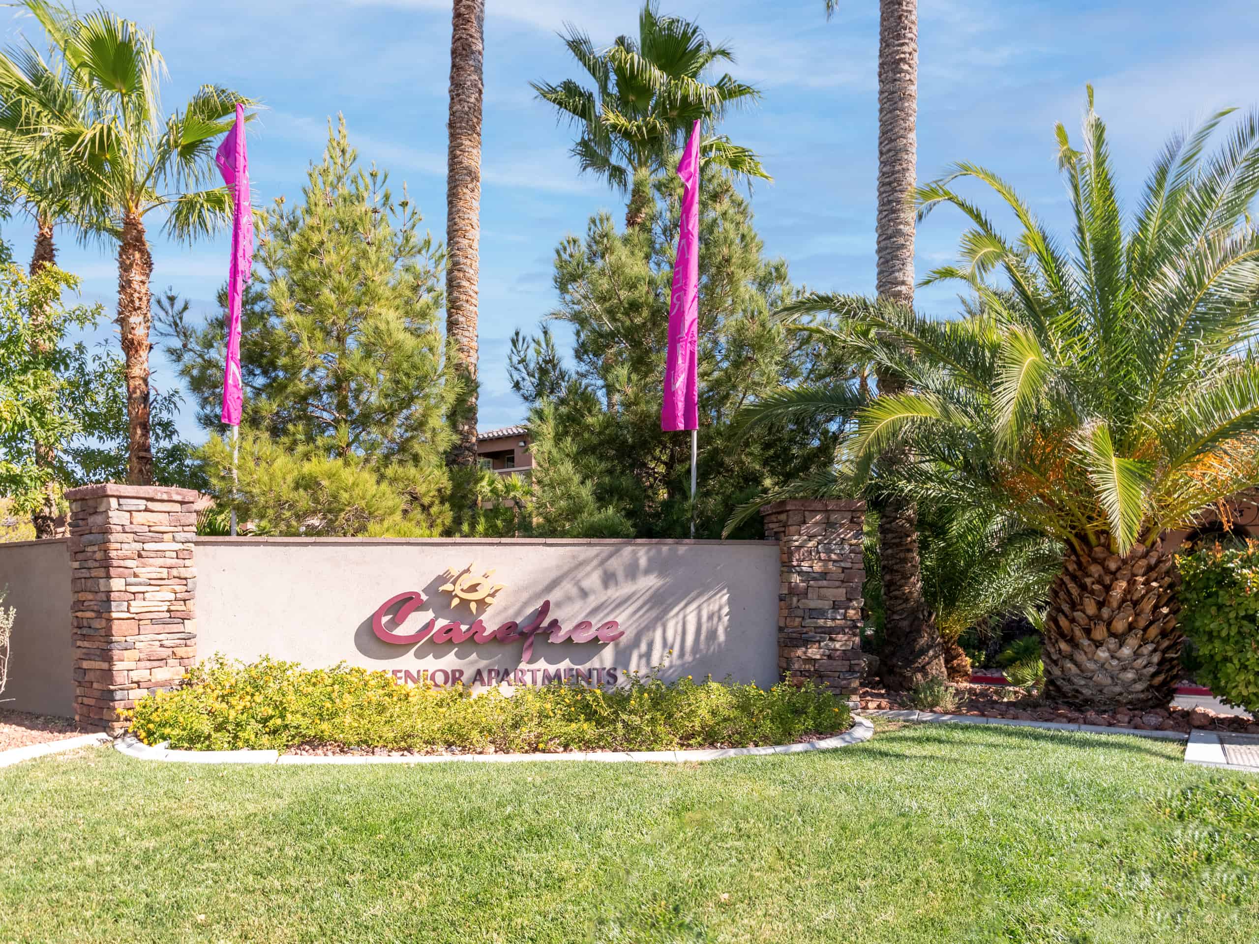 Front Entrance for Carefree Senior Living.
