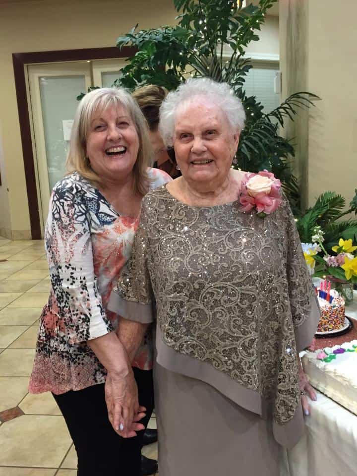 Juanice Belcastro & Patti Vissat, Carefree Senior Living resident