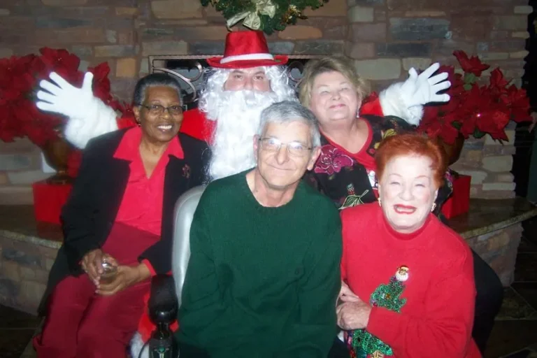 Friends gathered at Carefree Senior Living