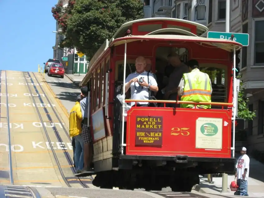 Residents on a Carefree Fun Bus outing