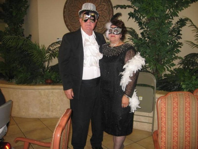 A themed community party at Carefree